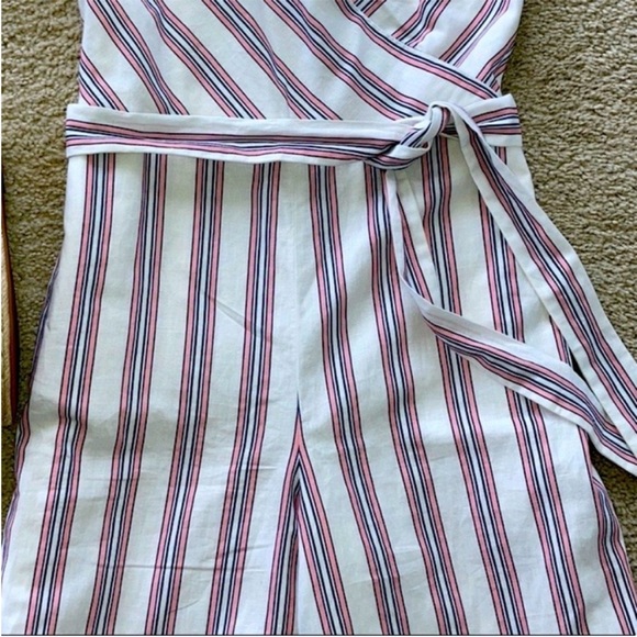 Banana Republic Linen-Cotton Cropped Jumpsuit - Picture 6 of 9